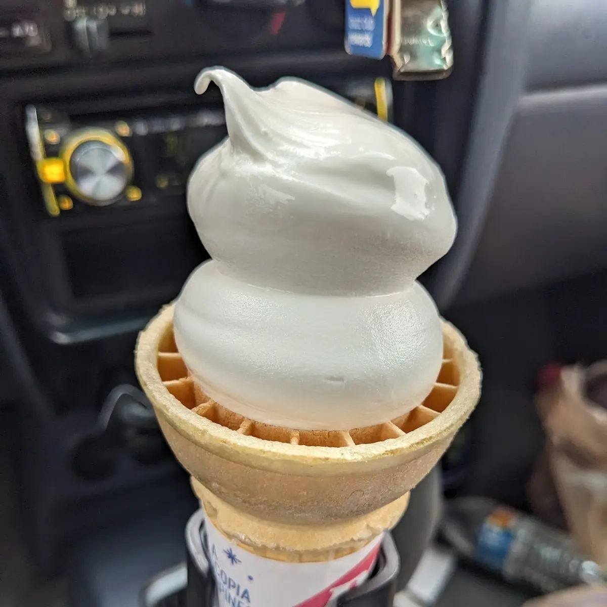 Cold Creamy Vanilla Ice Cream