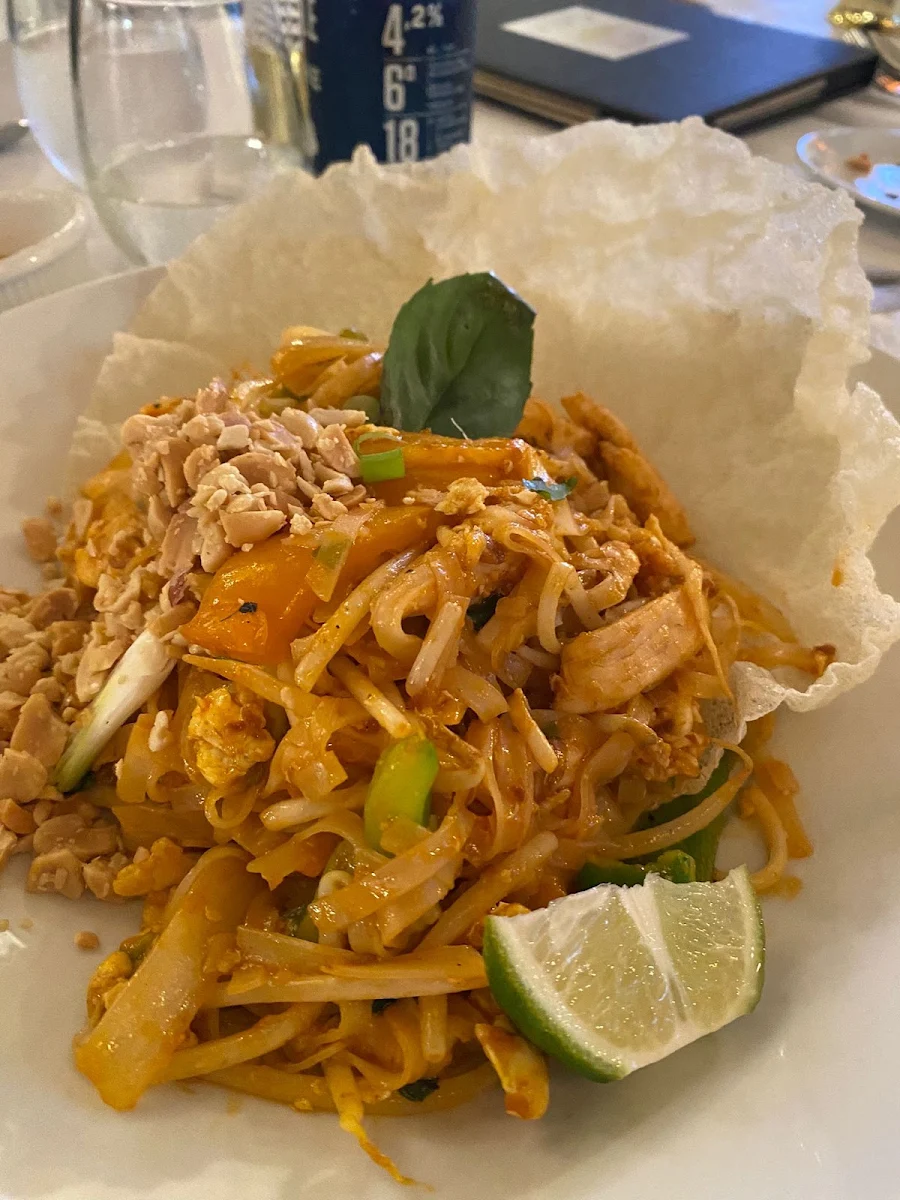 Riz frit avec poulet / Frit rice with chicken