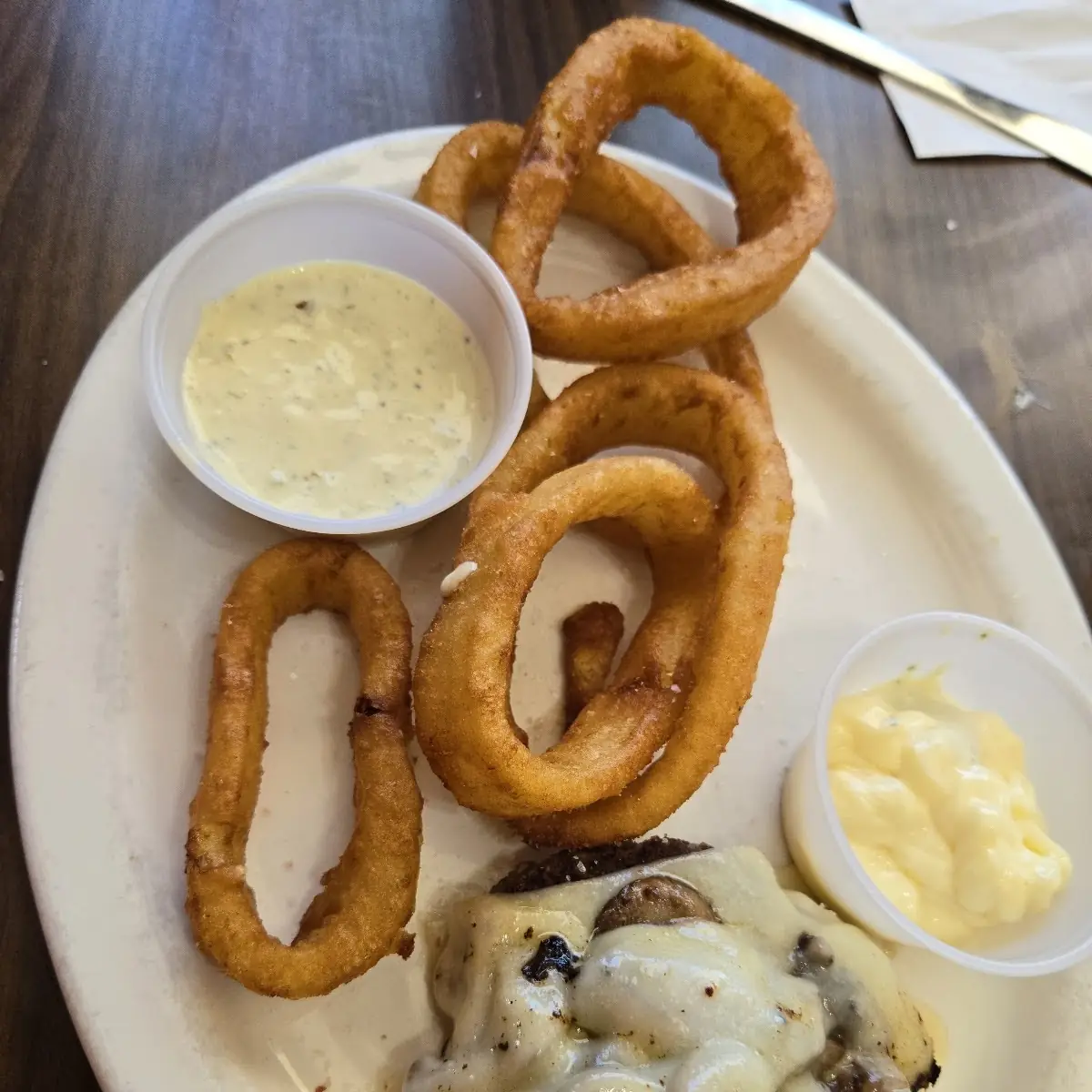 Mushroom Swiss Burger