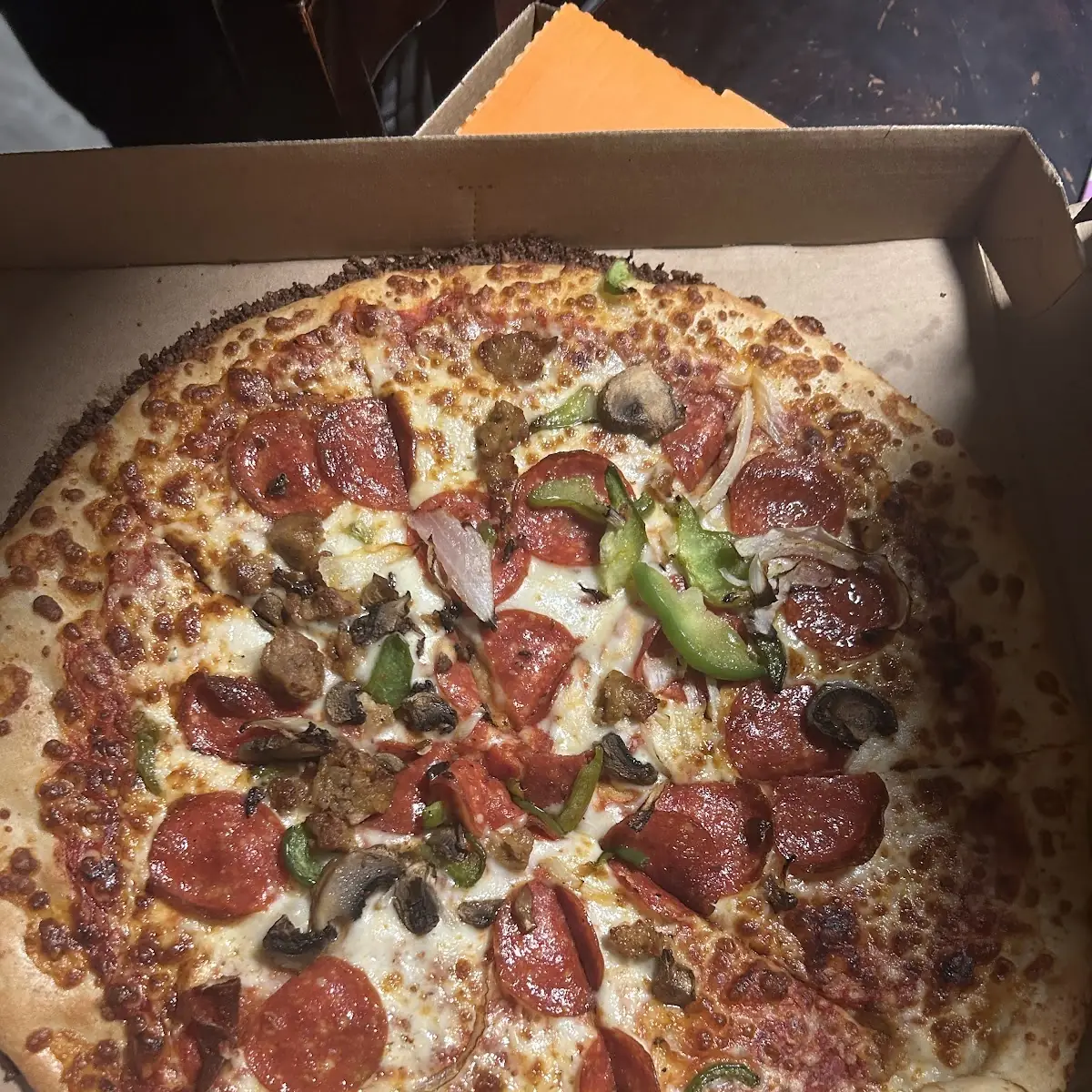 Pepperoni Pizza with Crisp Crust