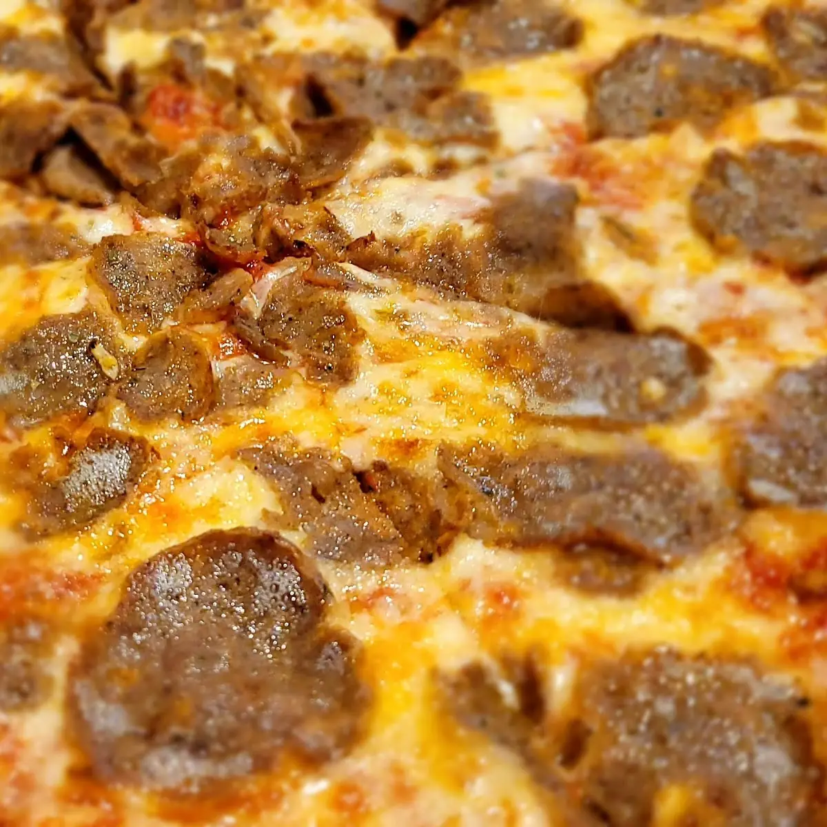 Meatball Pizza