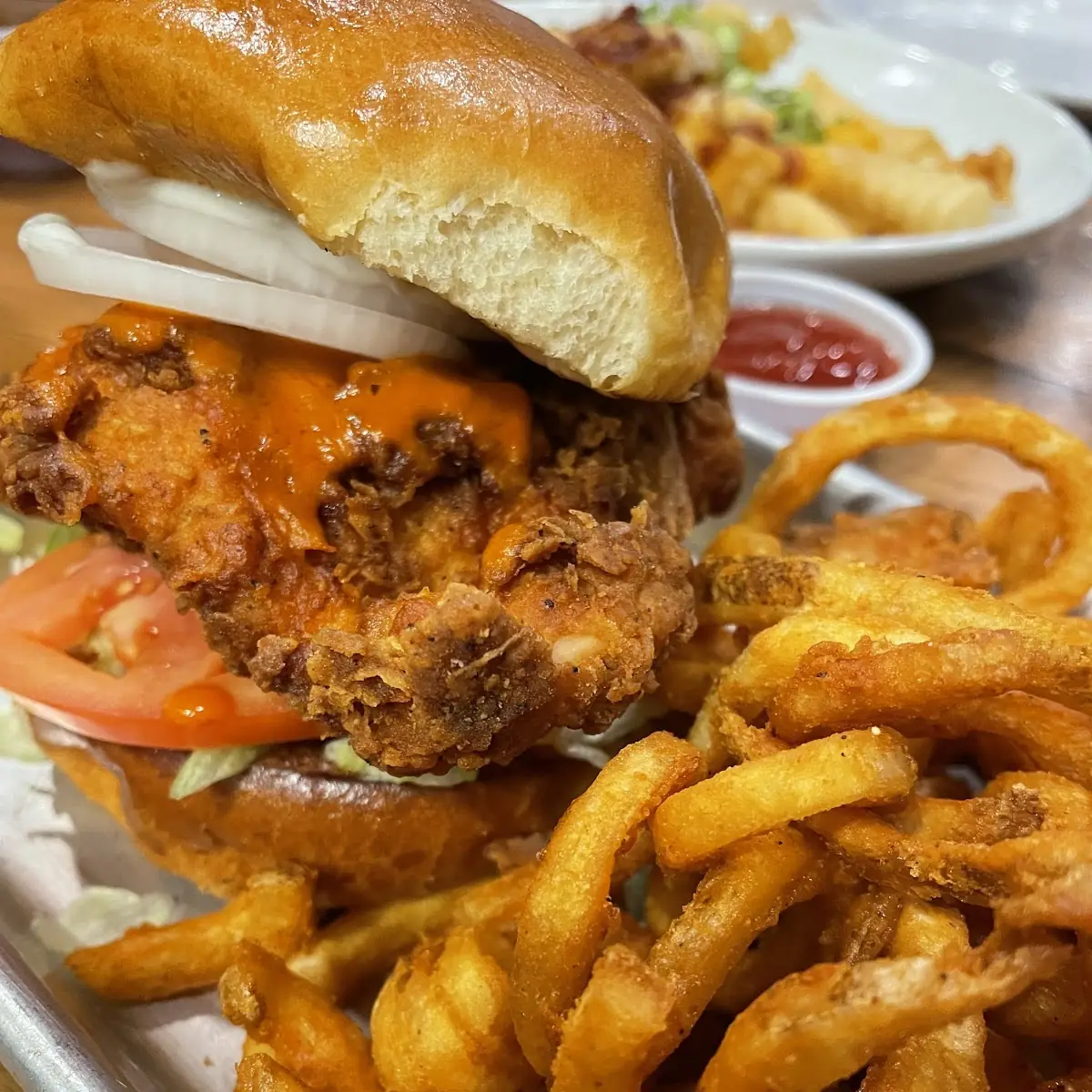 Hot Honey Chicken Sandwich