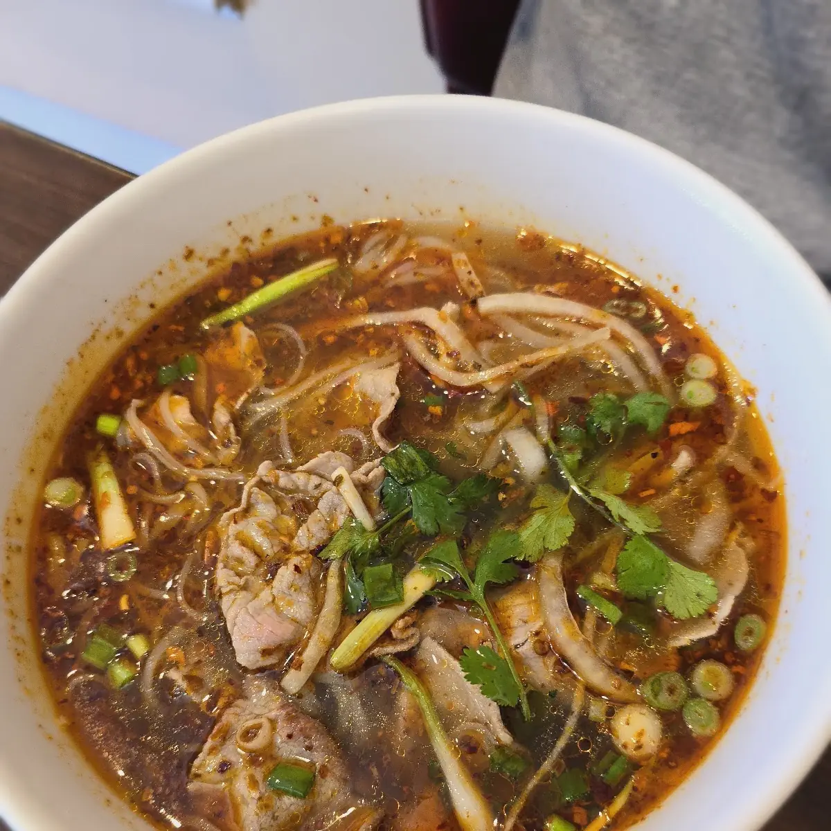 Hot & Spicy Beef Noodle Soup