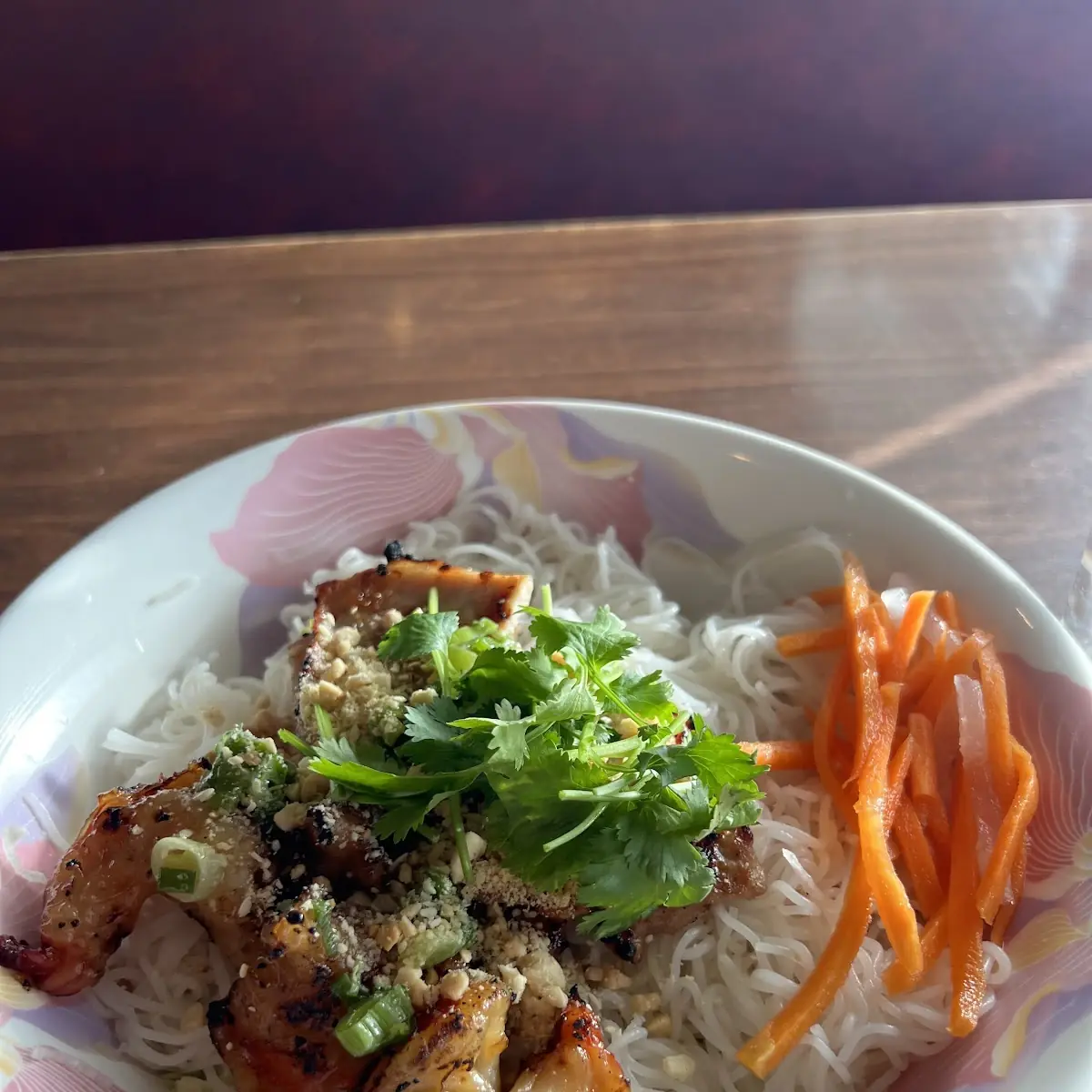 Rice Stick Noodle with Grilled Pork Slices