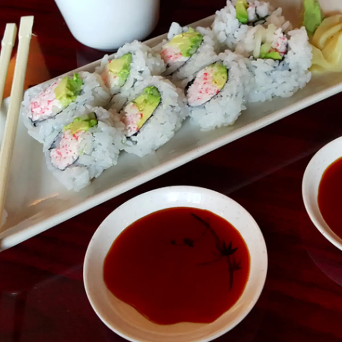 Udon & California Roll