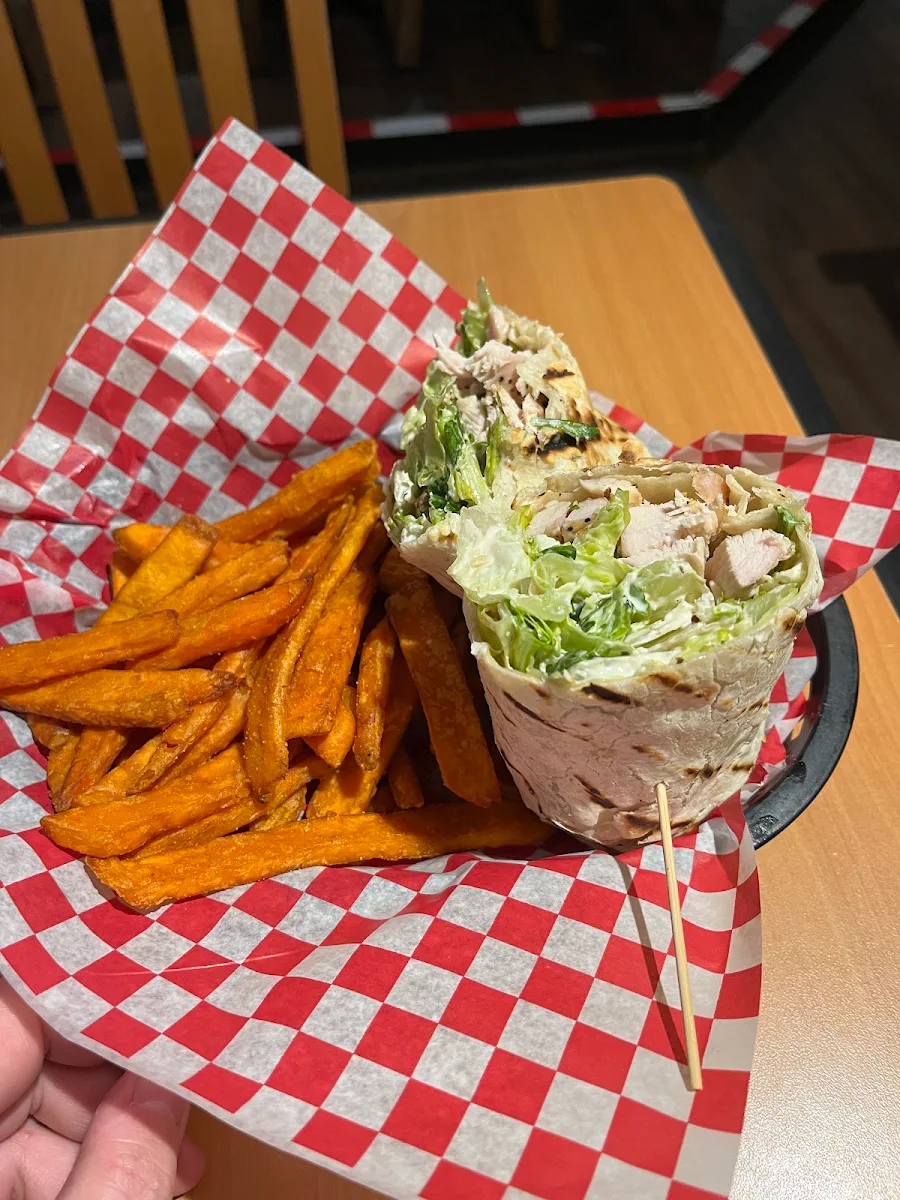 Classic Chicken Caesar Wrap