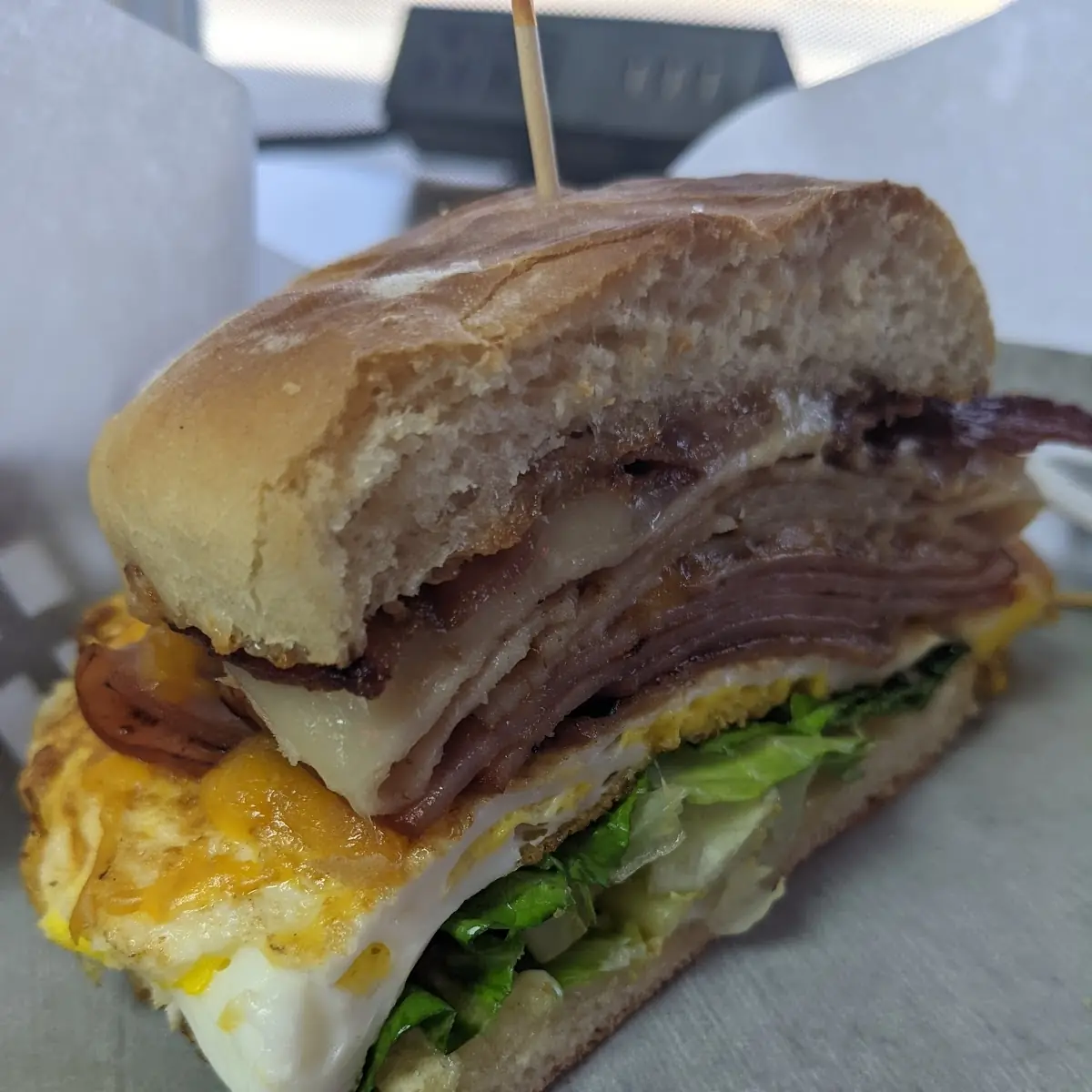 Mega Breakfast Sandwich