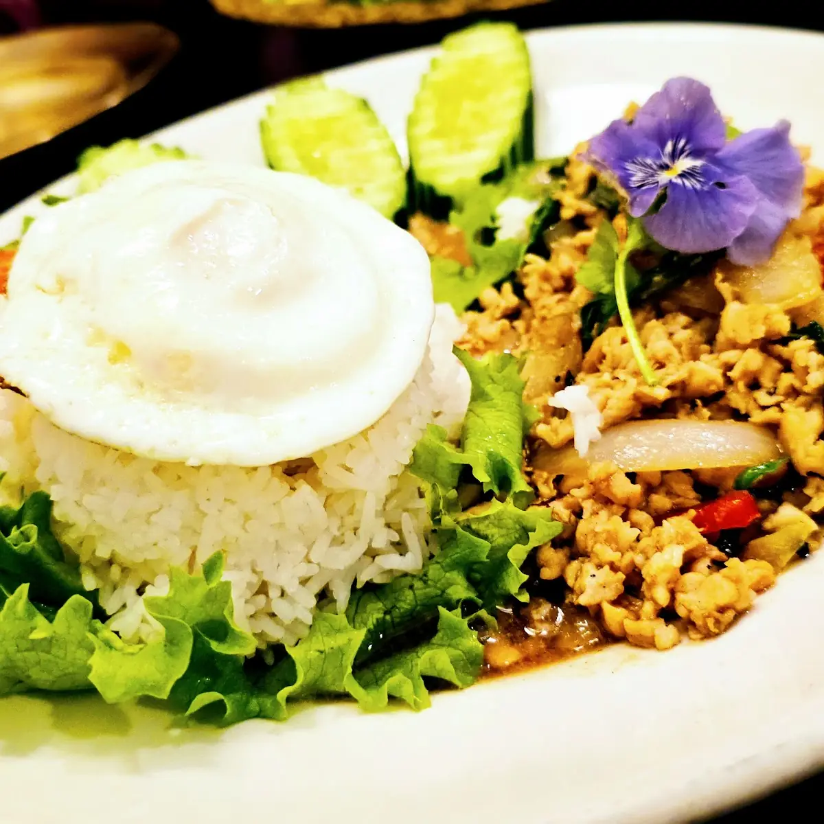 Kao Pad Boran Beef