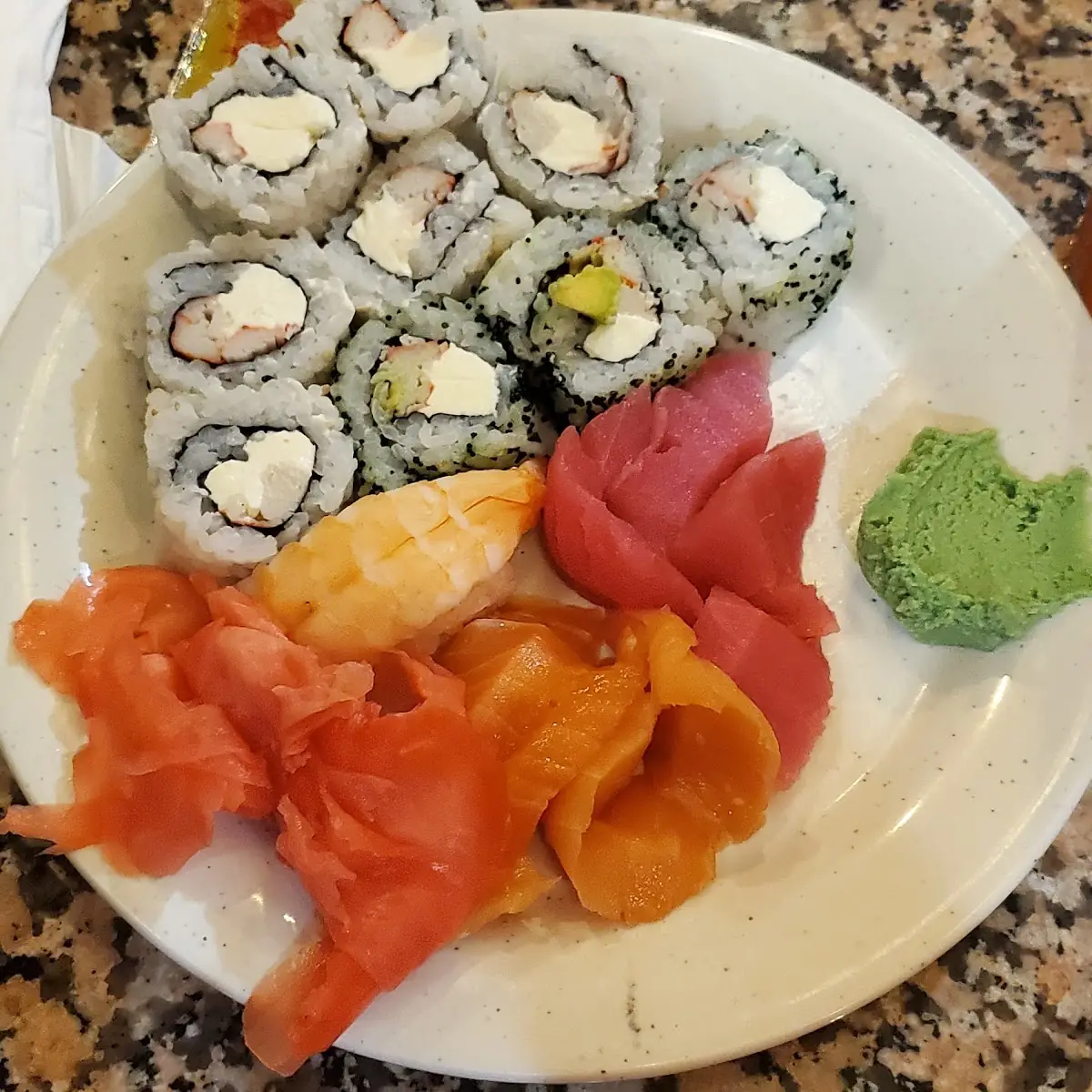 Sushi and Sashimi