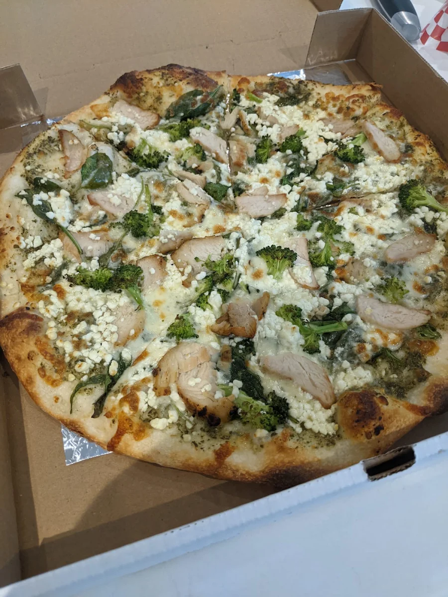 Green Goddess Pizza, Pizzeria King