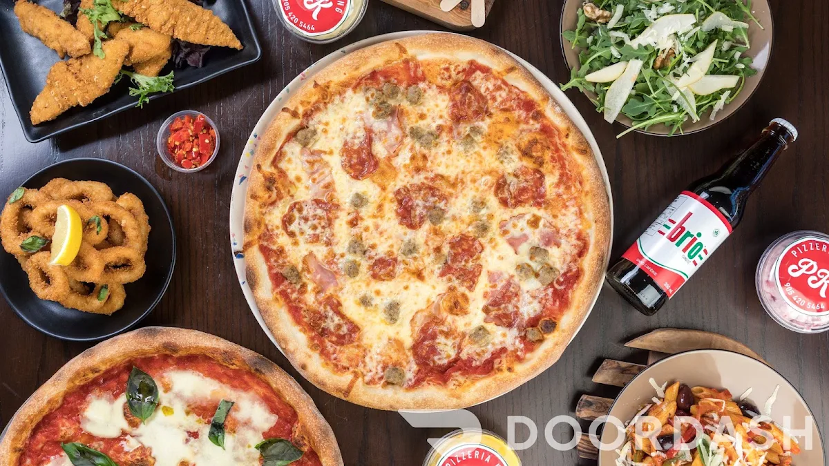 Pizza Salad Wings, Pizzeria King