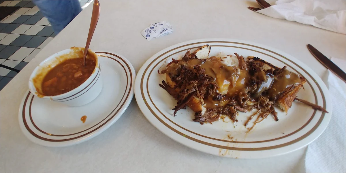 Open Face Roast Beef Sandwich