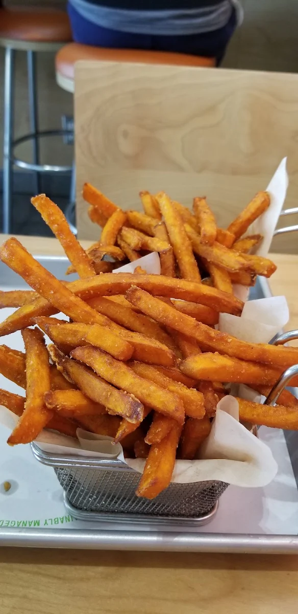 Sweet Potato Fries, A&W Canada