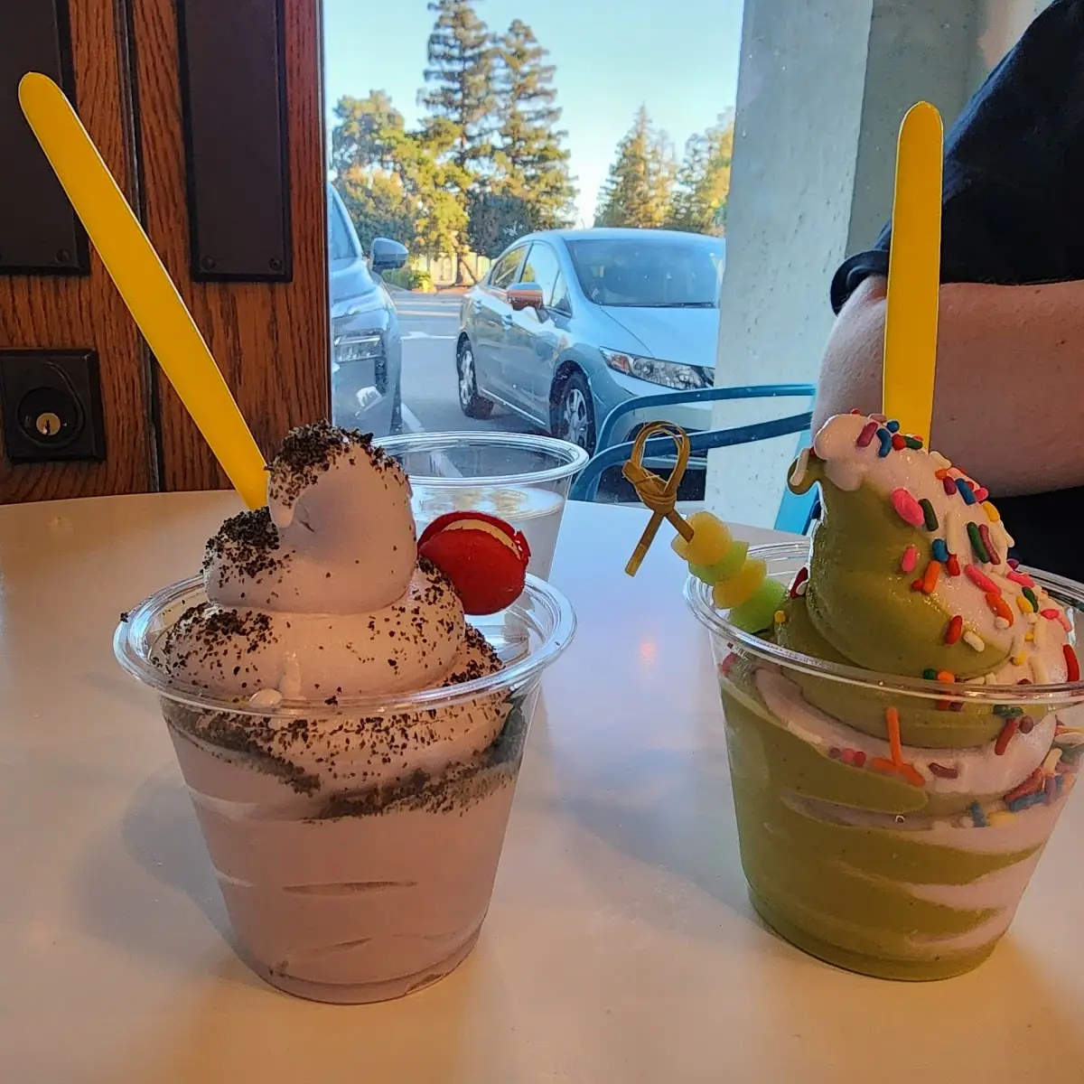 Ube Soft Serve