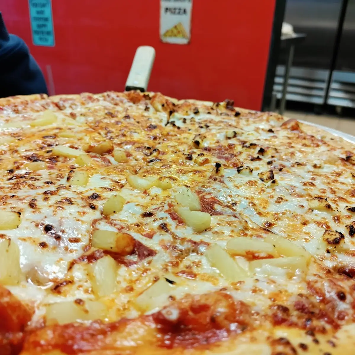 1 2 Pineapple 1 2 Feta Cheese Pizza