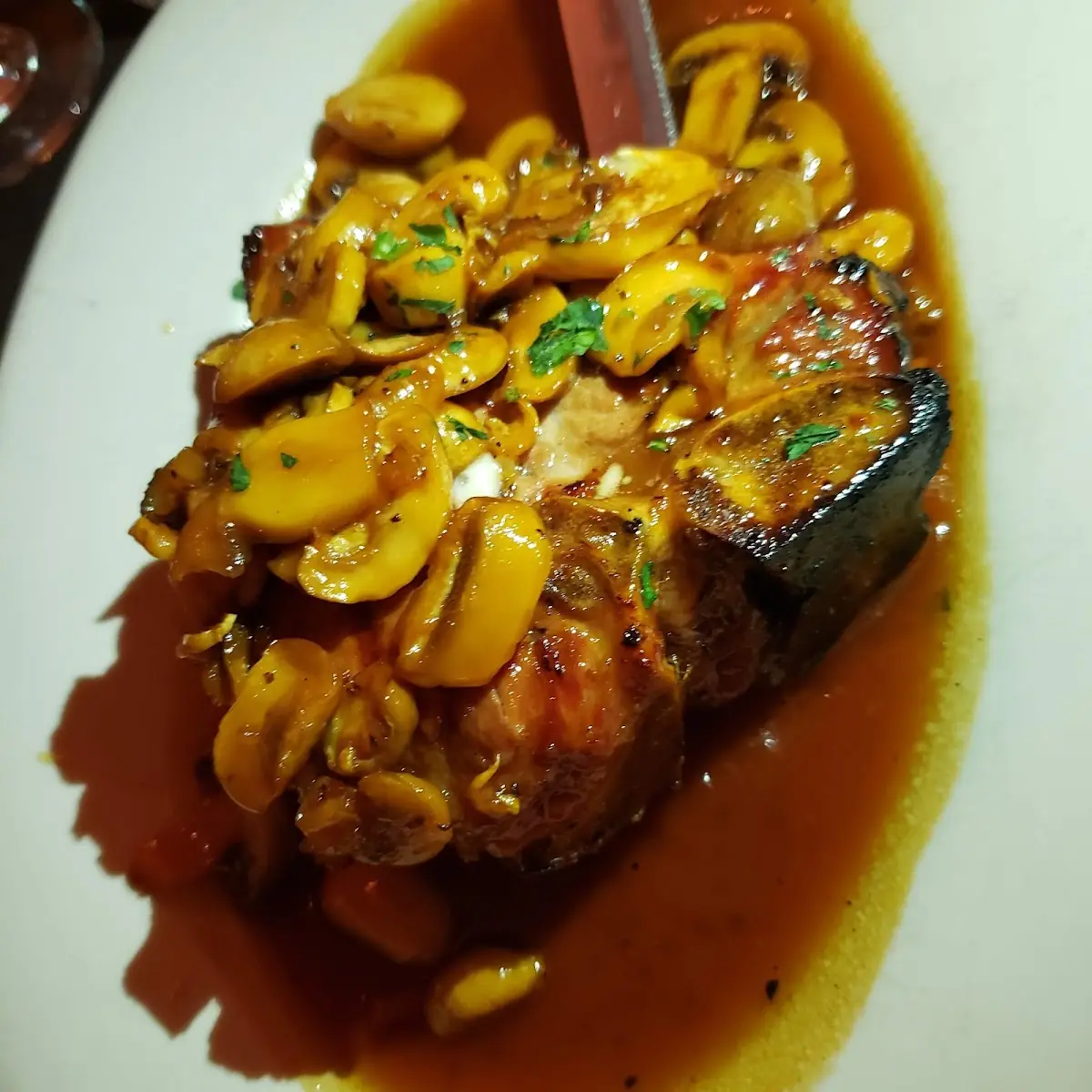 Marsala Veal Chop