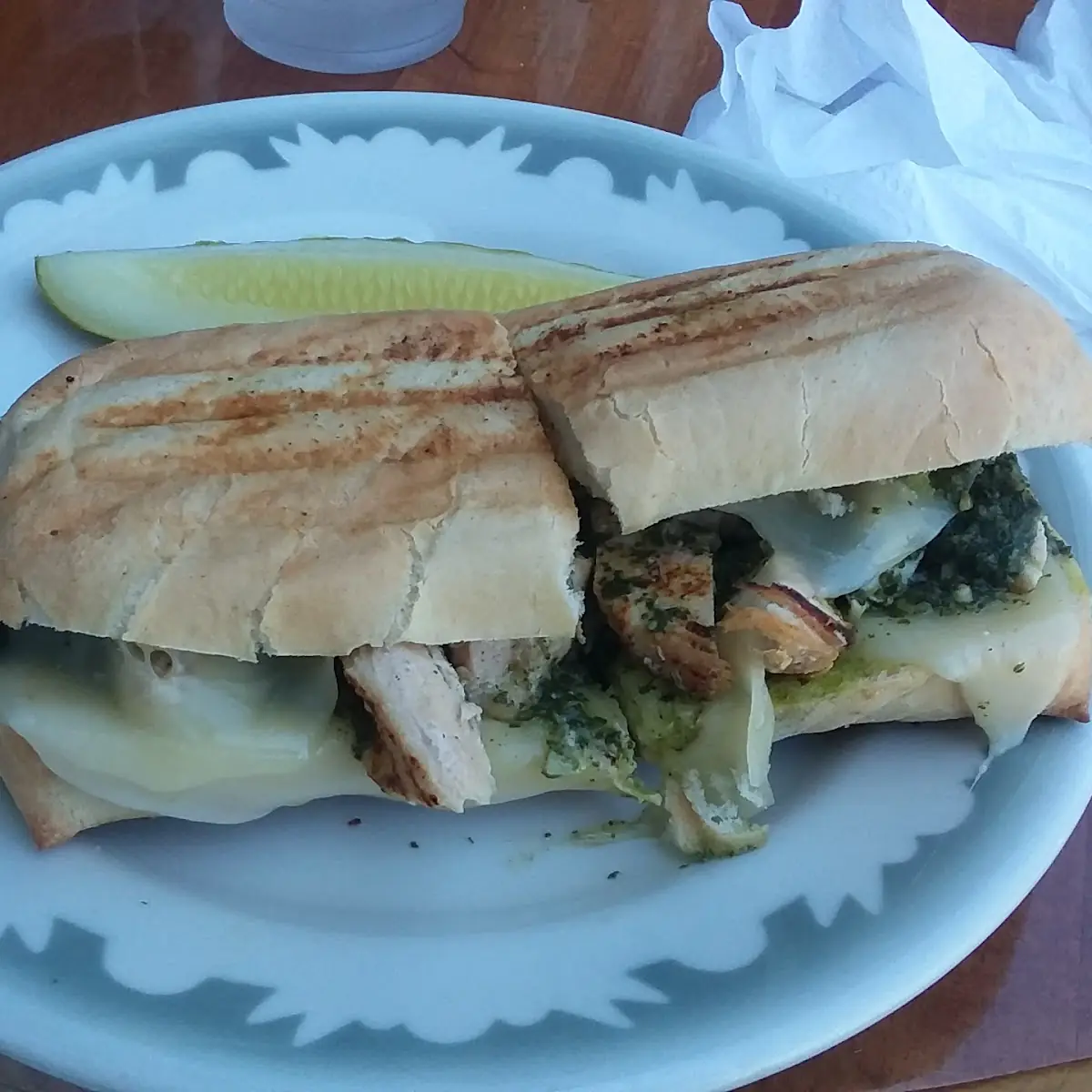 Chicken Pesto Panini
