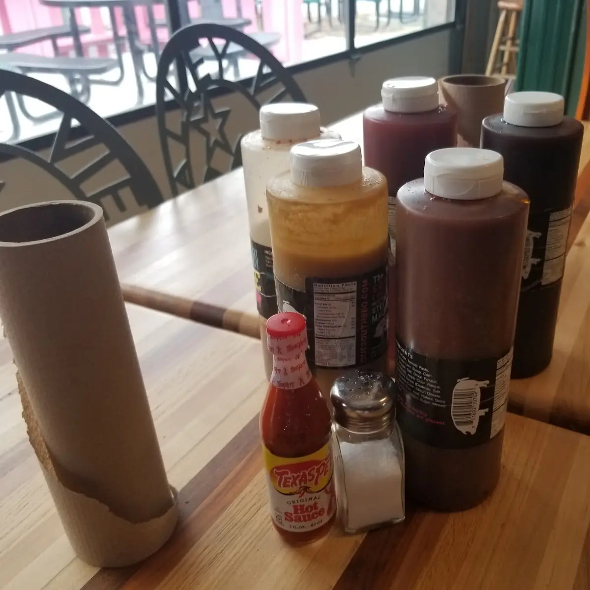BBQ Sauce on the Table