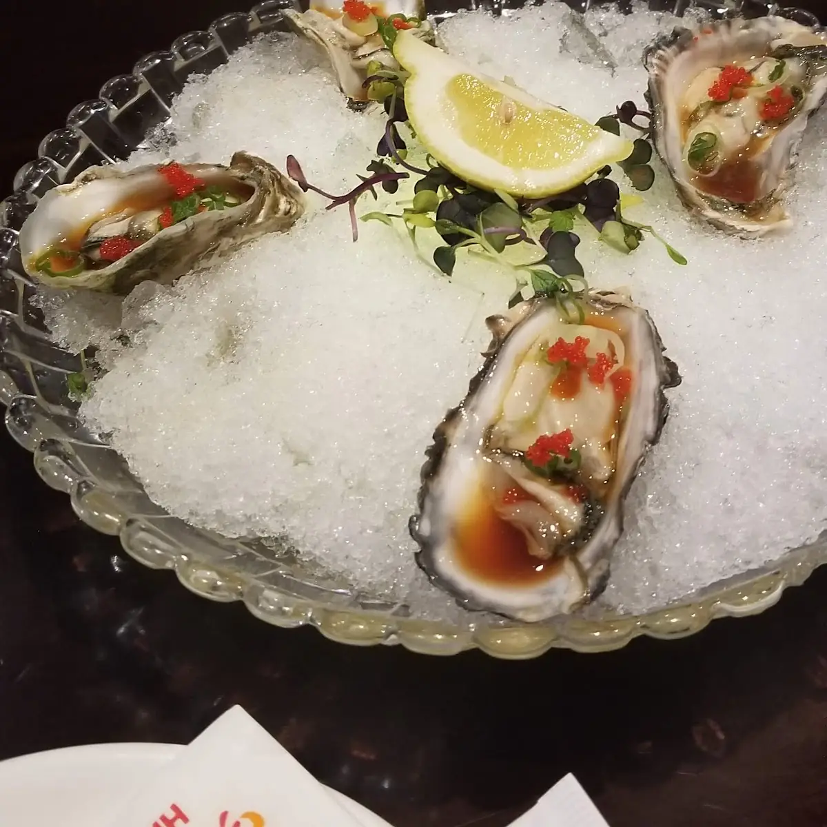 Oysters on the Half Shell
