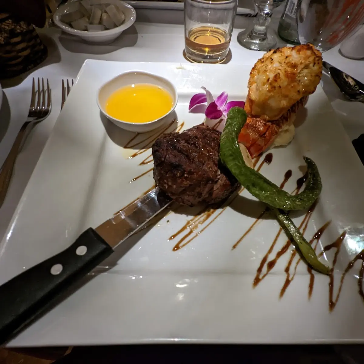 Filet Mignon Flambe