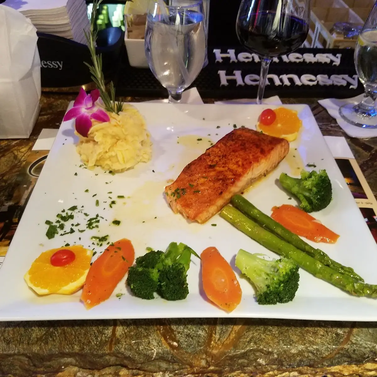 Grilled Salmon