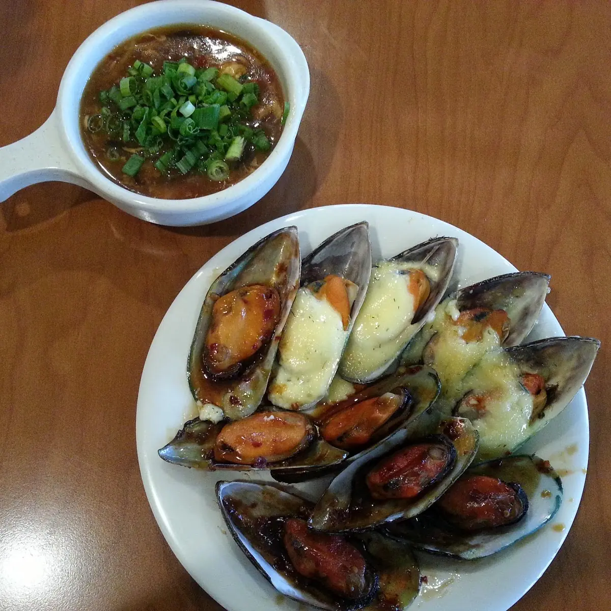 Mussel with Garlic Sauce