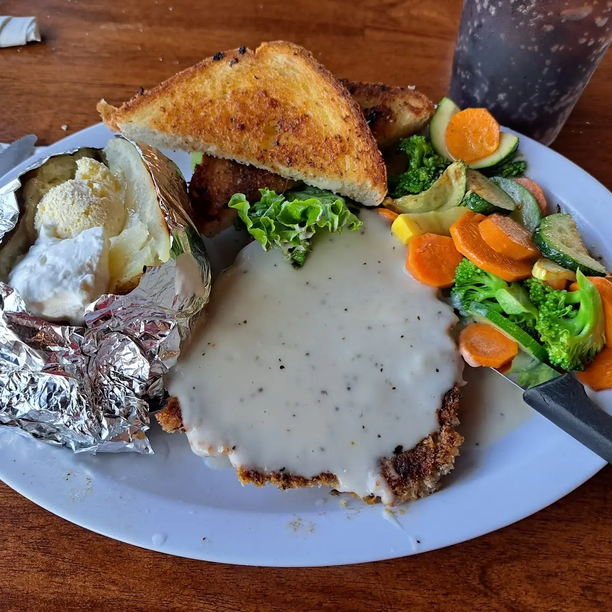 Senior Menu- Chicken Fried Steak