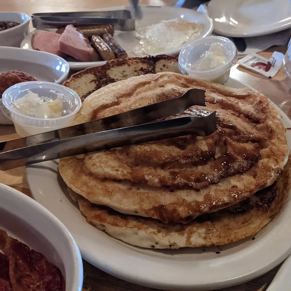 Cinnamon Swirl Pancake Special