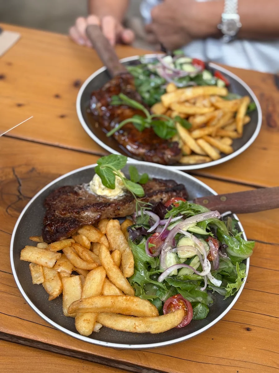 Chicken Parma Garden Salad & Fries, The Amazing Grace