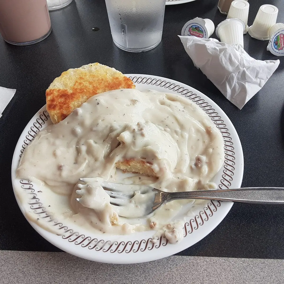 Grilled Biscuit & Gravy