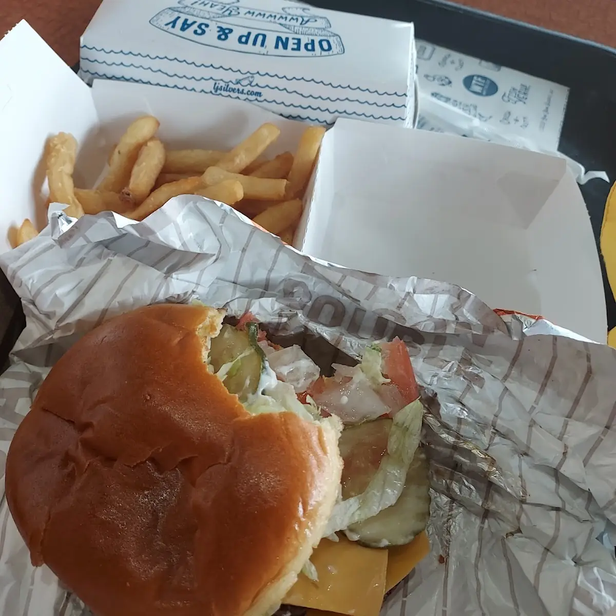 Papa Burger Combo