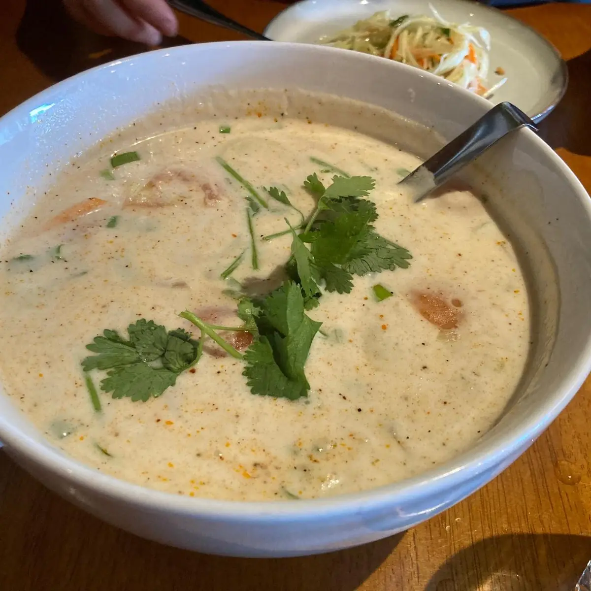 Coconut Soup Tom Kha Soup