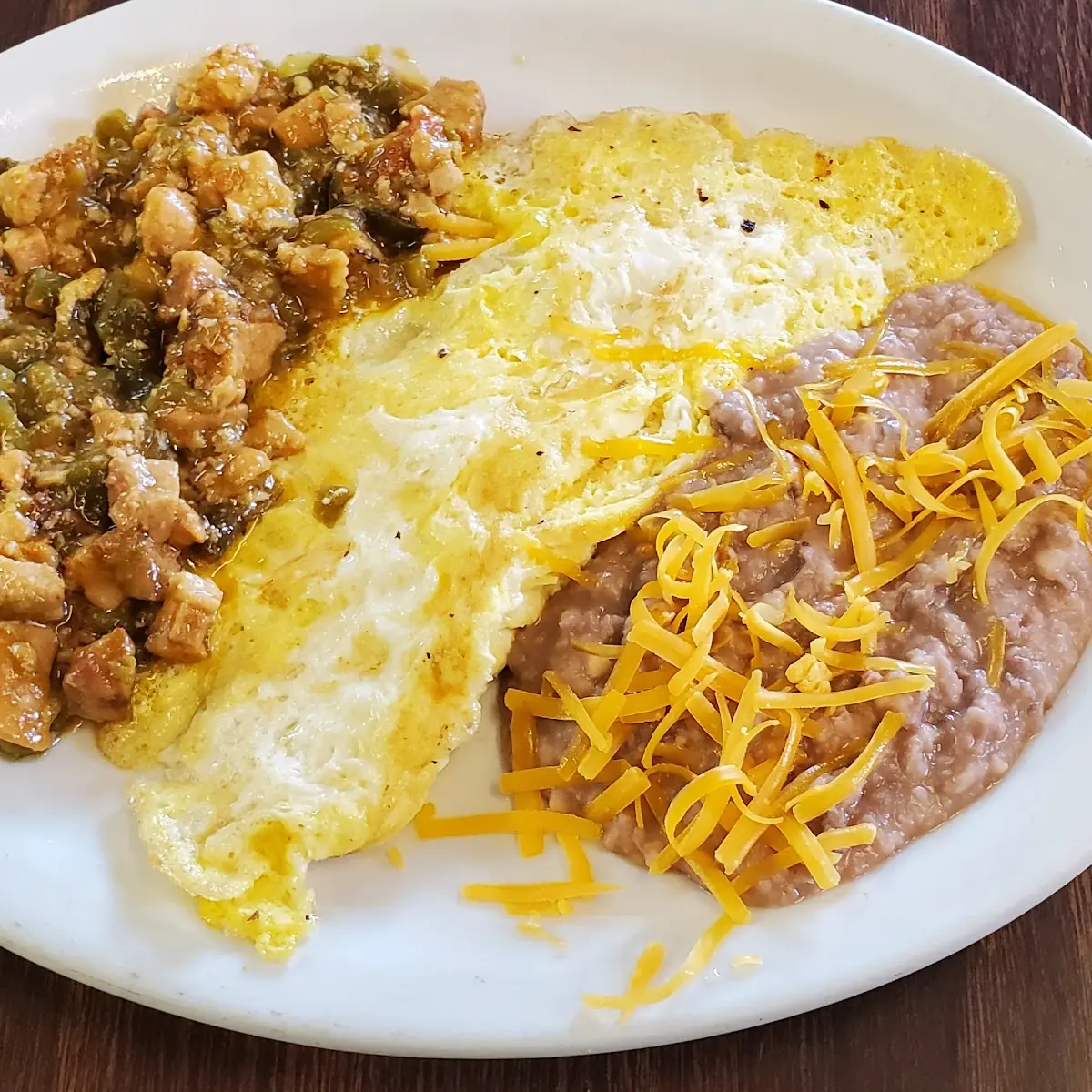 Chicharrones with Scrambled Eggs