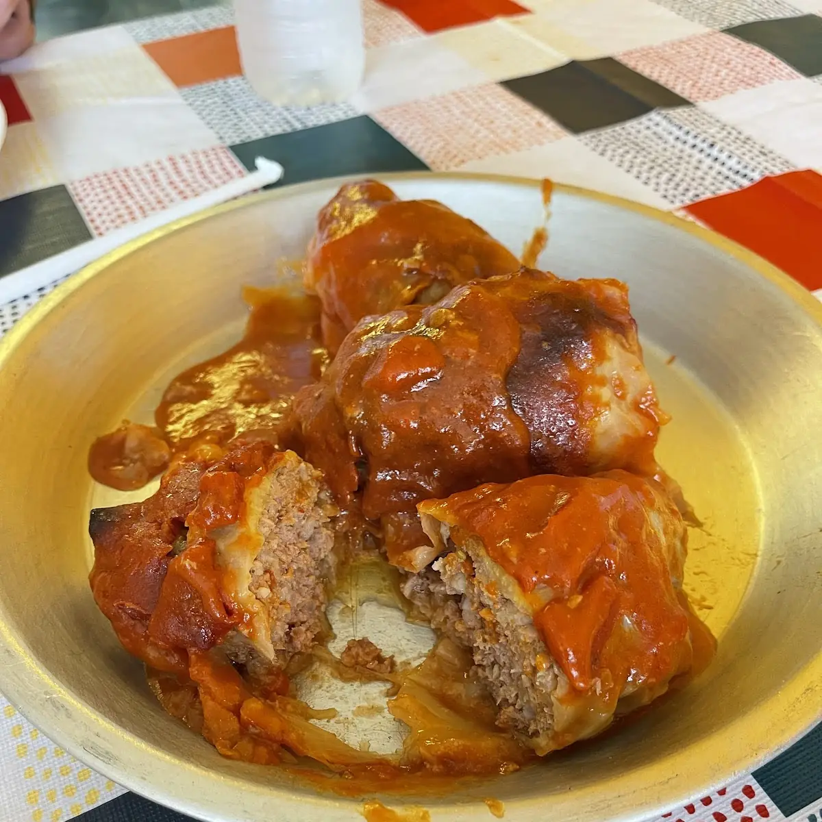 Stuffed Cabbage with Sauce