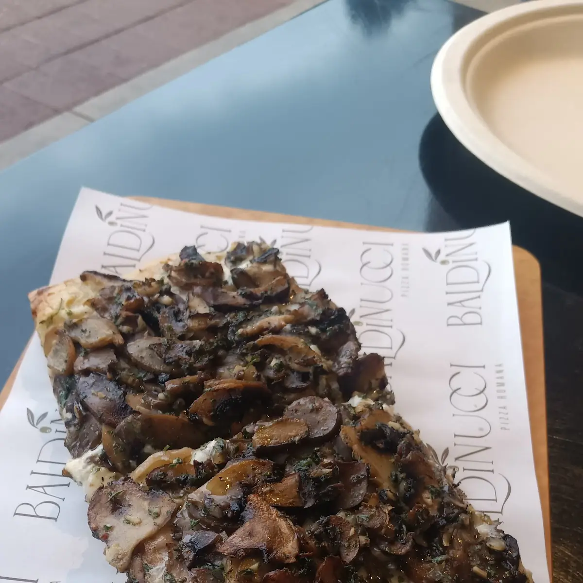 Mushroom Pizza
