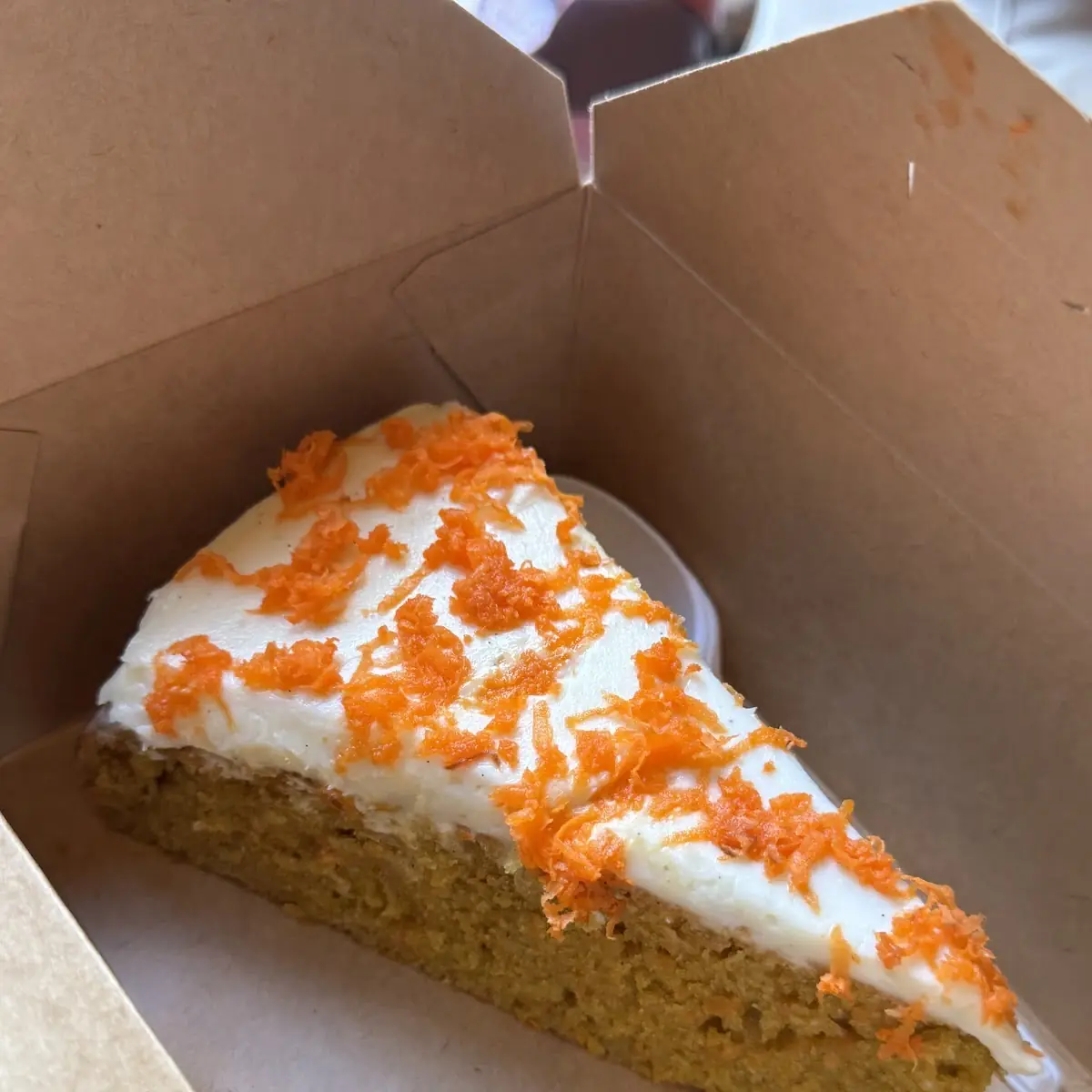 Carrot Cake Slice to Go