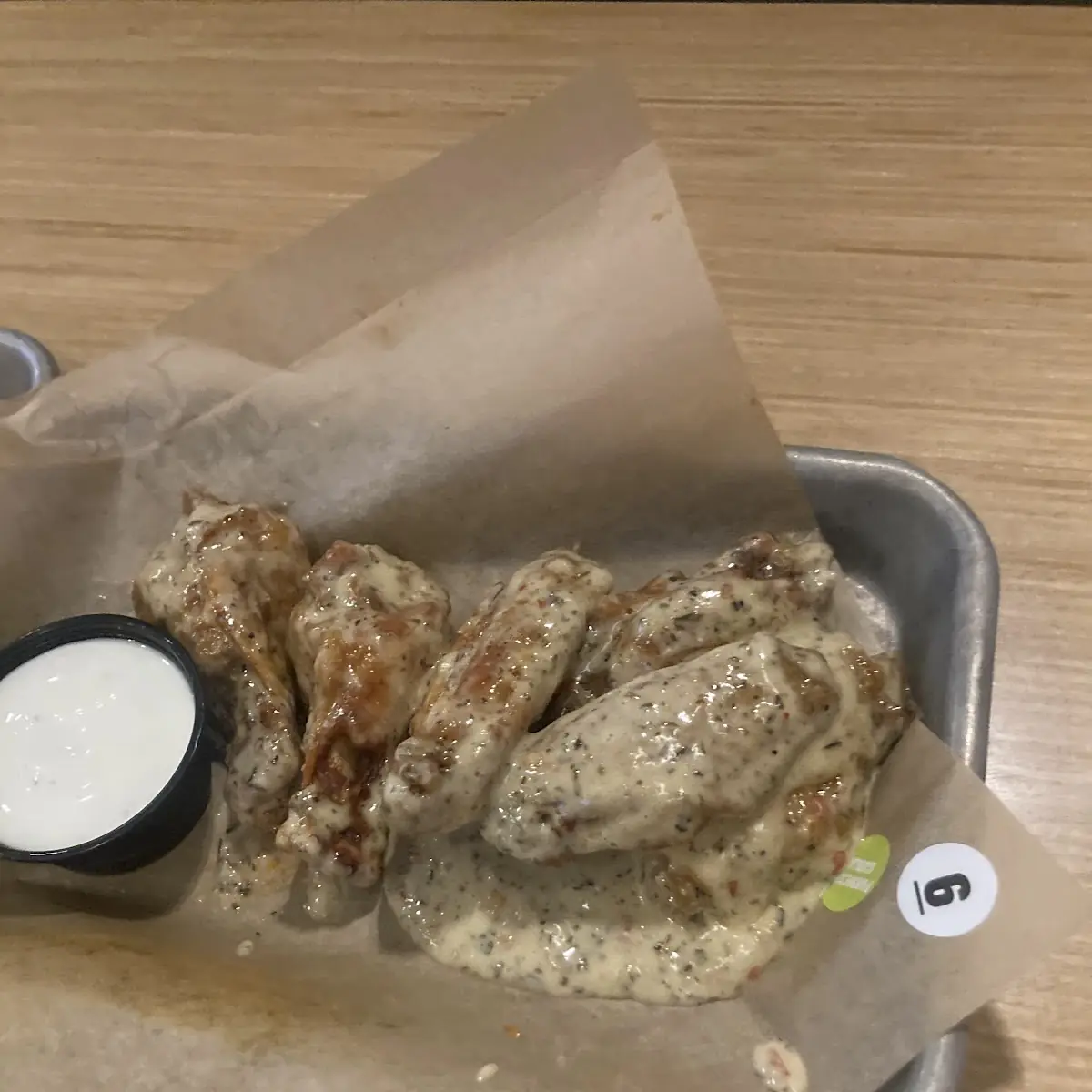 Garlic Parmesan Chicken Wings