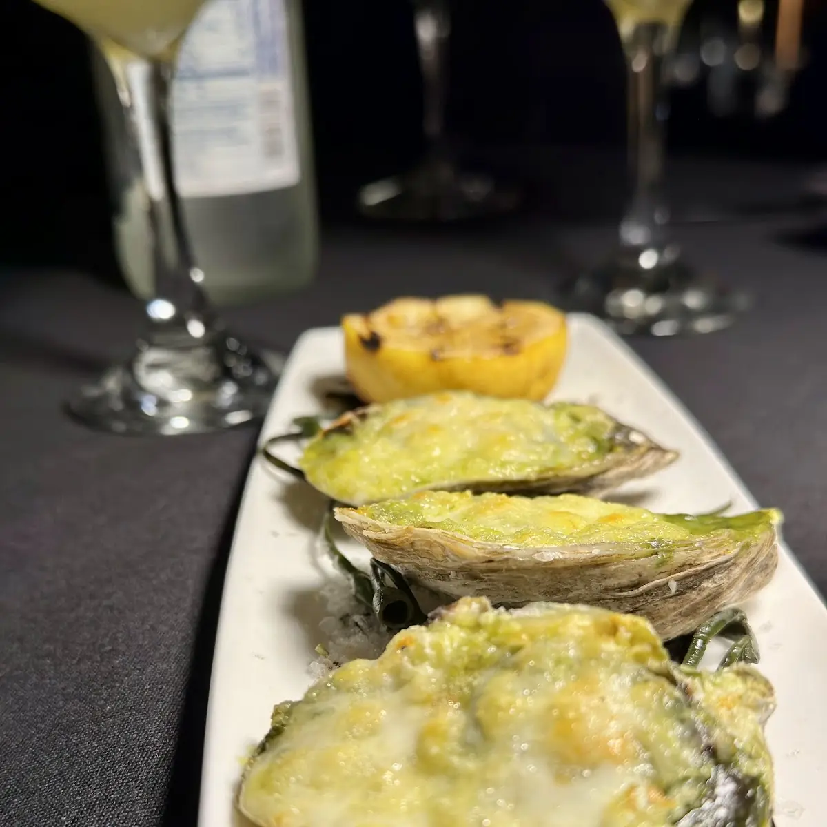 Oysters Rockefeller