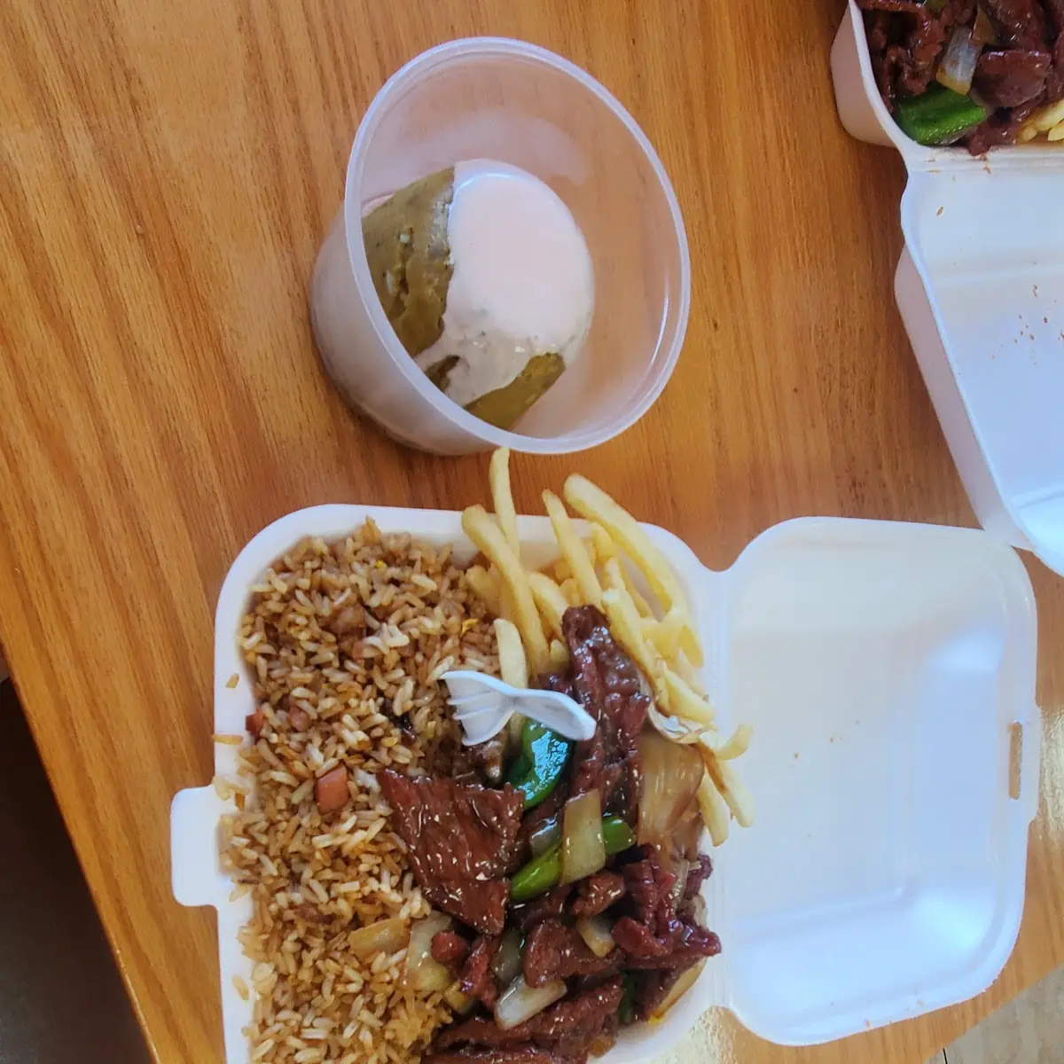 Arroz Frito Pepper Stake