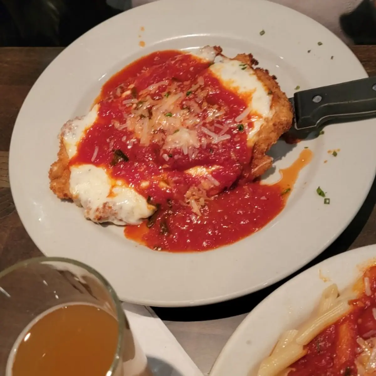 Chicken Parmigiana