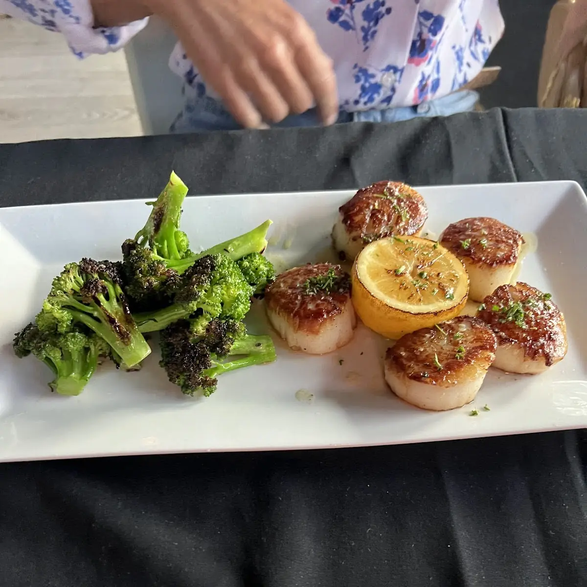 Pan Seared Scallops