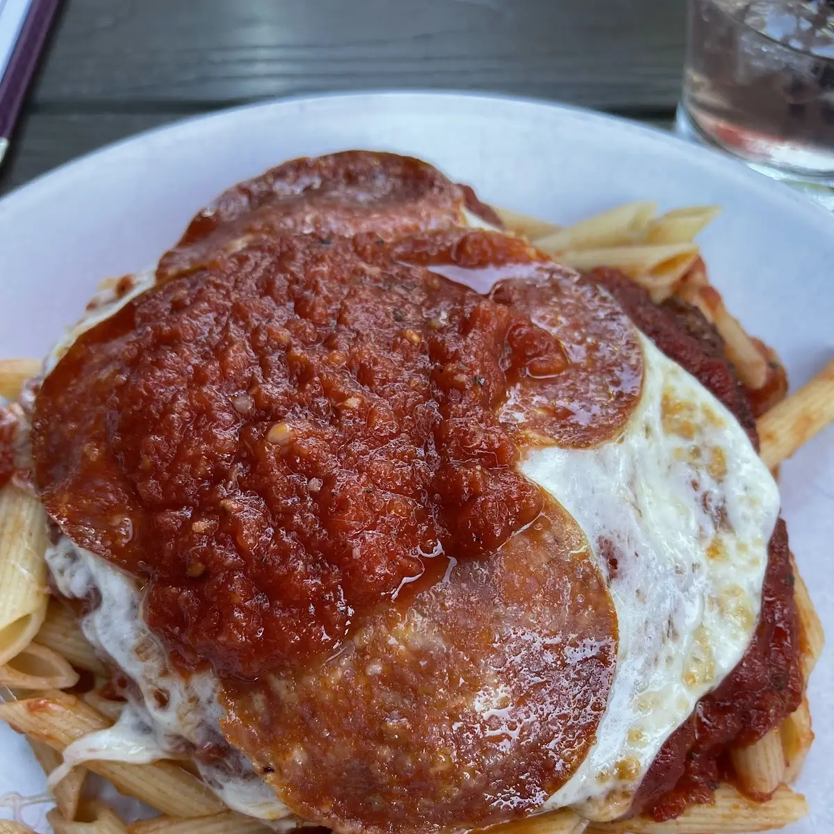 Pepperoni Chicken Parmigiana