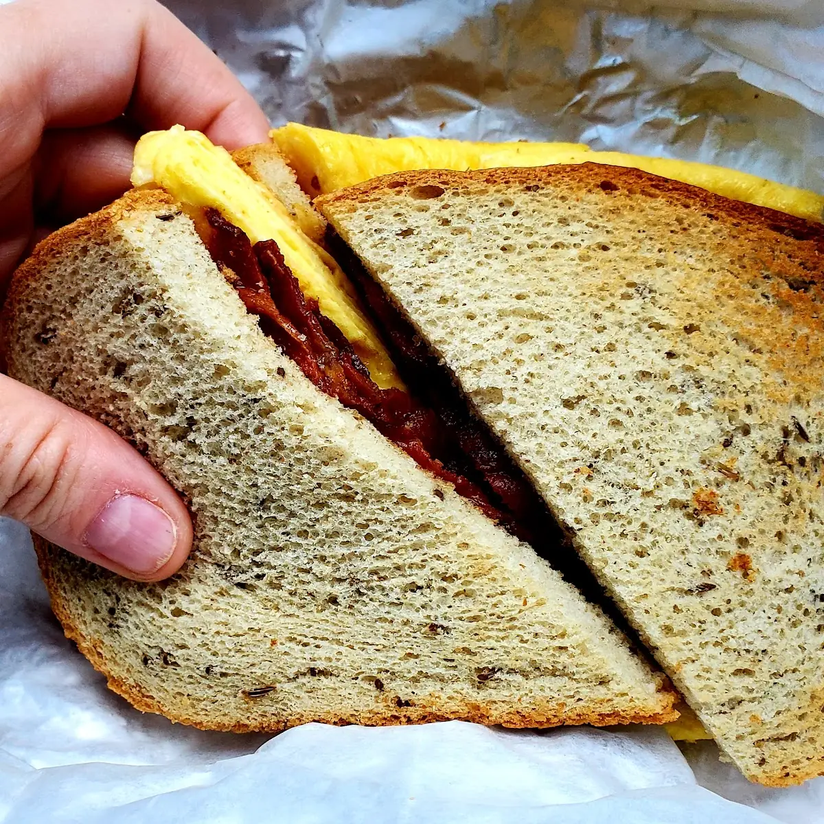 Bacon Egg and Cheese Sandwich