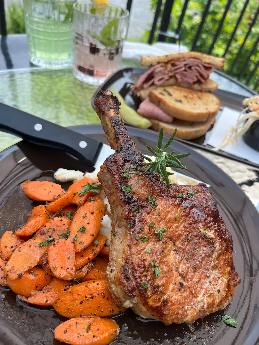Bone-In Pork Chop, 2 Rivers Smokehouse