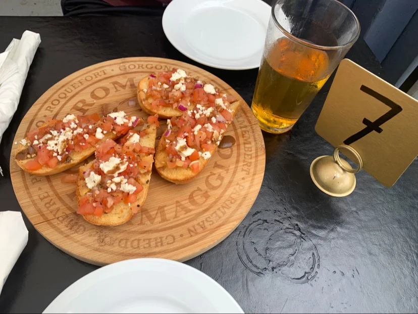 Tomato Bruschetta, 2 Rivers Smokehouse