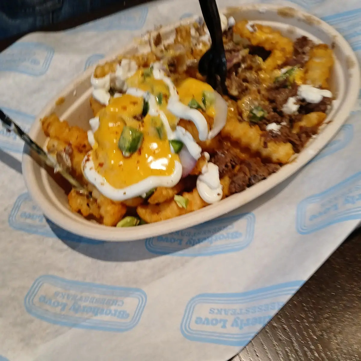 Loaded Fries w Bacon