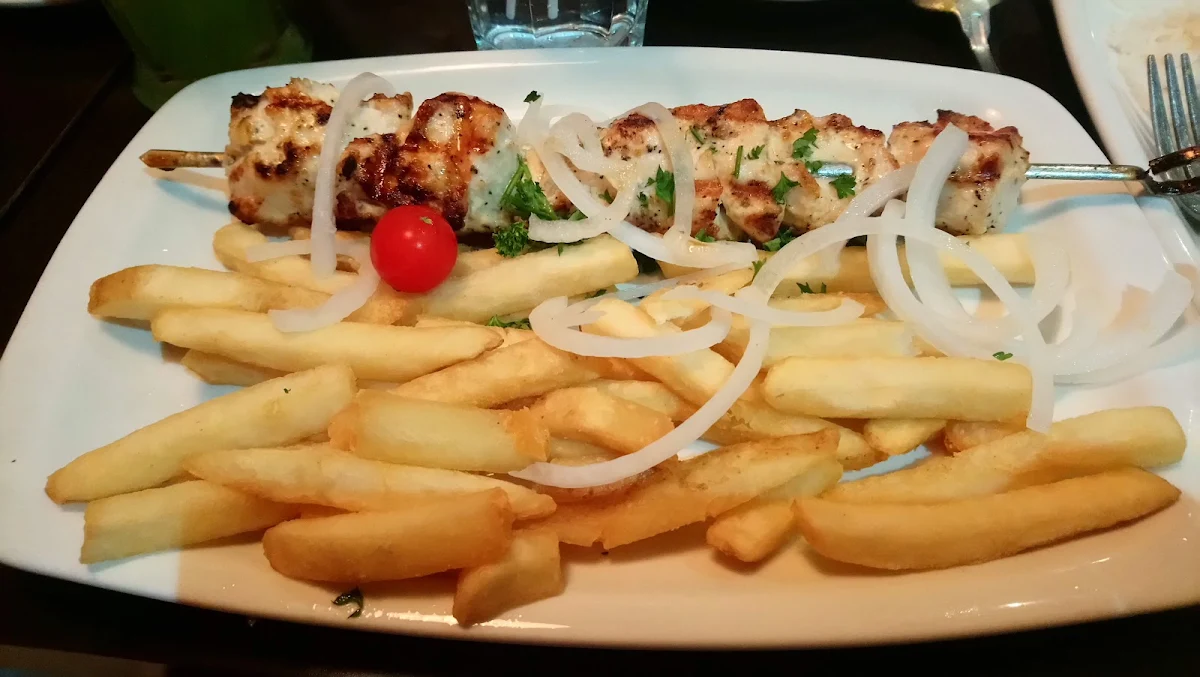 Chicken Shish Kebab, Mashu Mashu Mediterranean Grill