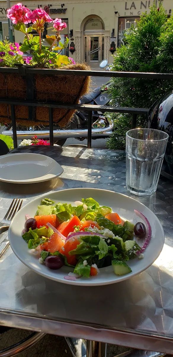 Greek Salad, Mashu Mashu Mediterranean Grill