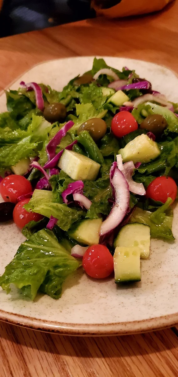 House Garden Salad, Mashu Mashu Mediterranean Grill