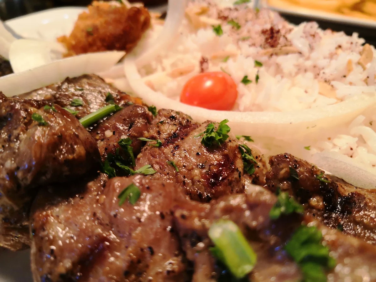 Lamb Kabob, Mashu Mashu Mediterranean Grill